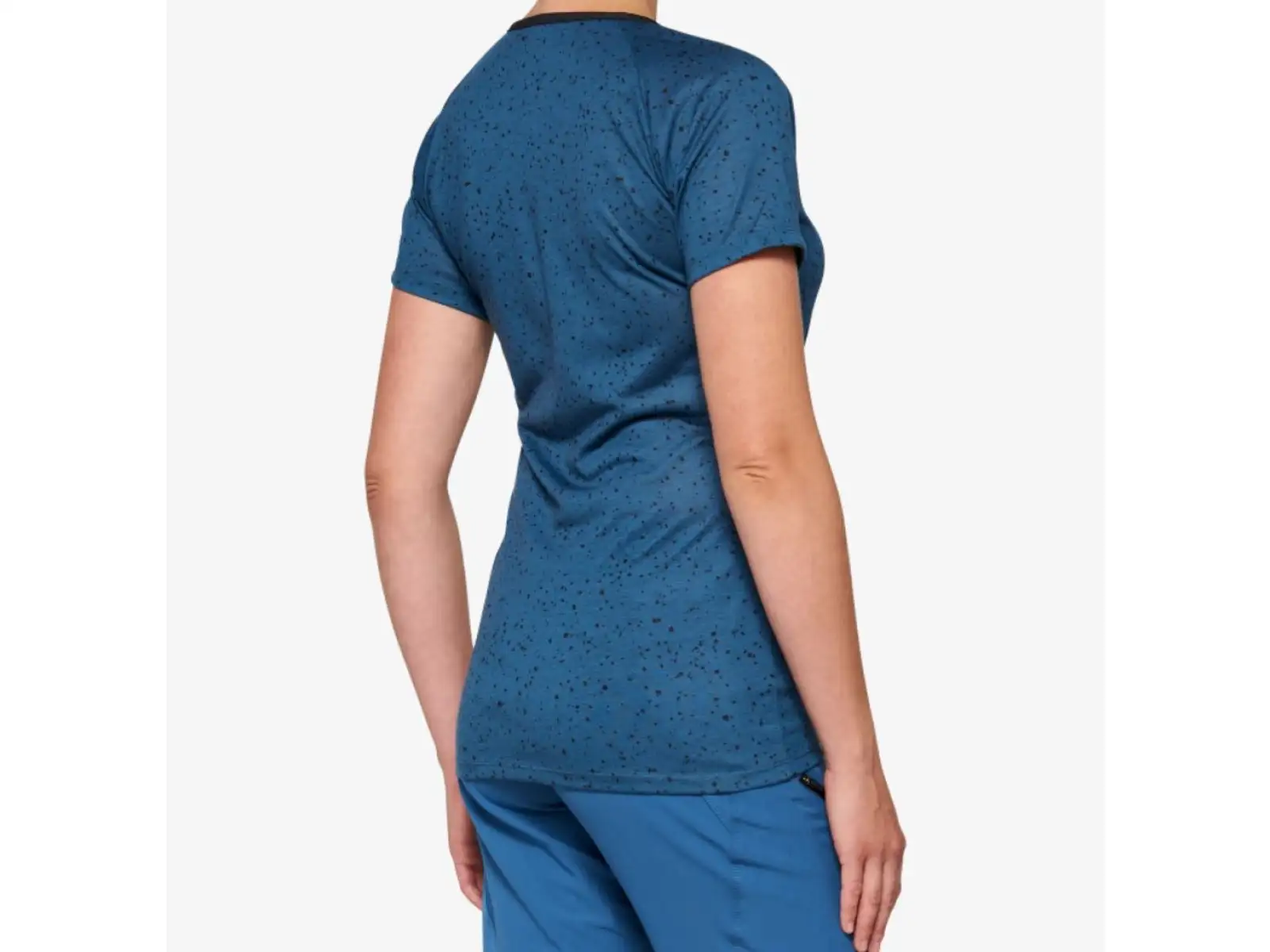 100% Airmatic Damen-Trikot Kurzarm Schieferblau