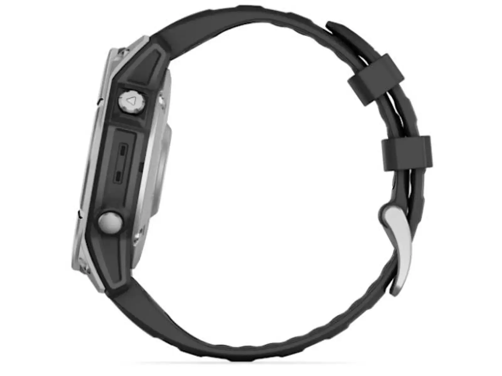 Garmin fenix E - 47 mm AMOLED Smartwatch aus Edelstahl