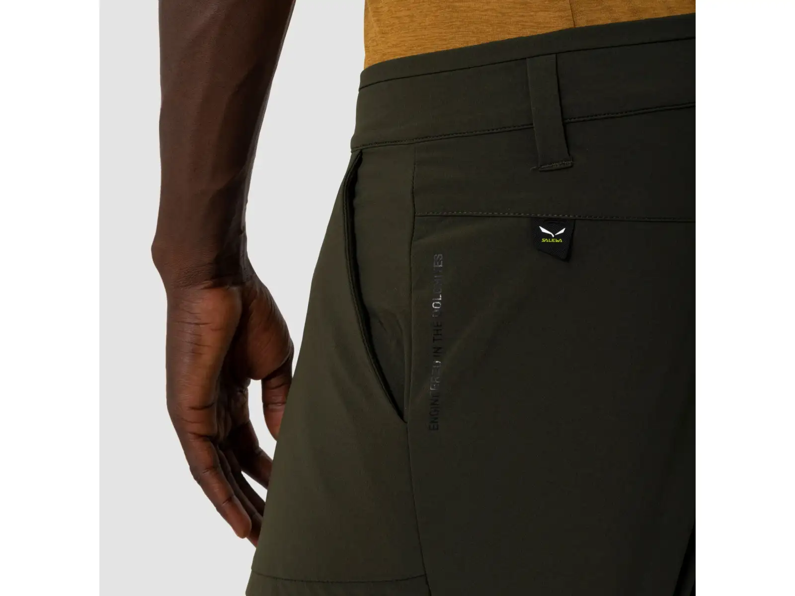 Salewa Puez Durastretch Cargo Herrenhose Black Out