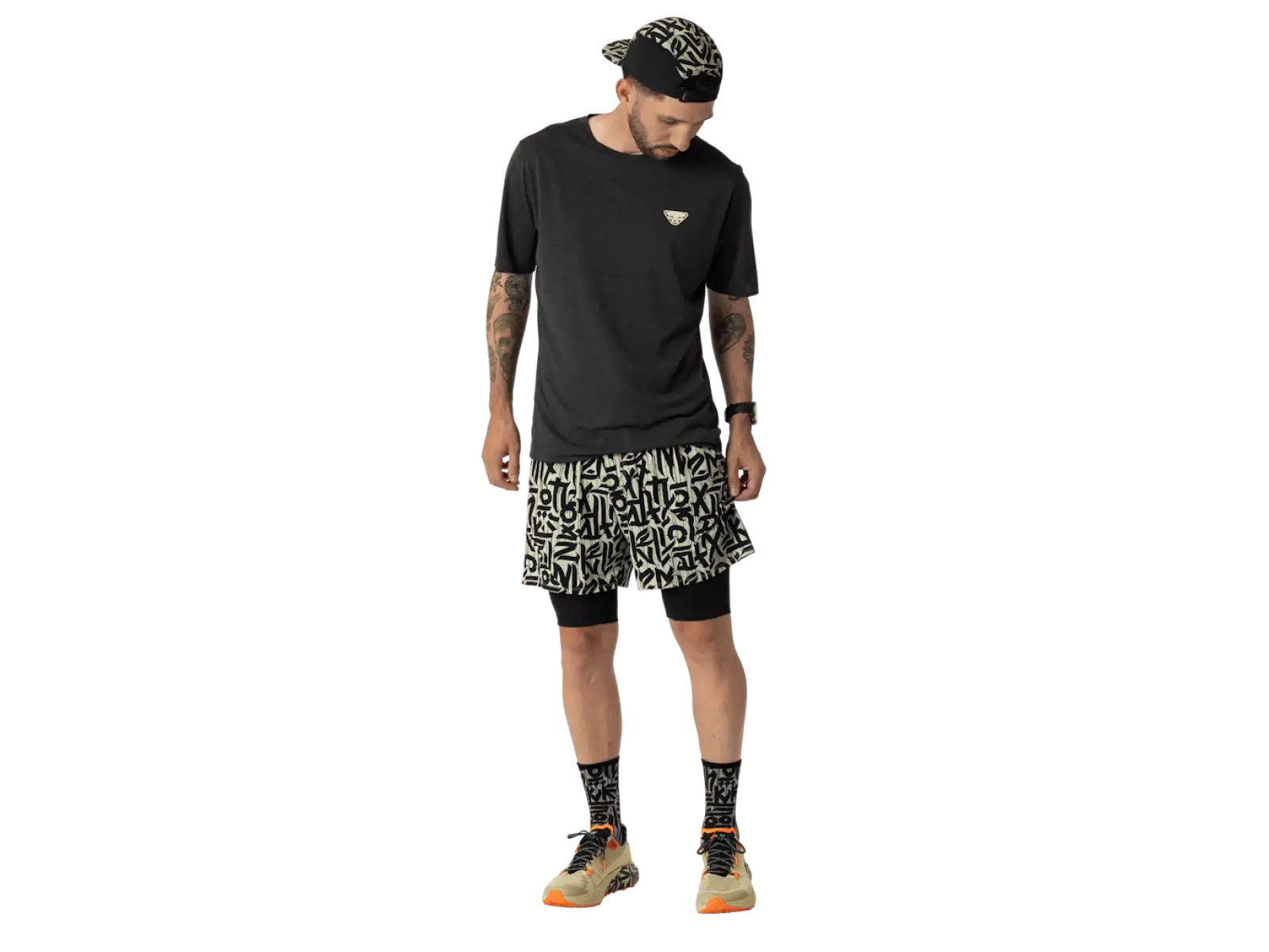 Dynafit Trail 2v1 Herren Laufshorts Overcast