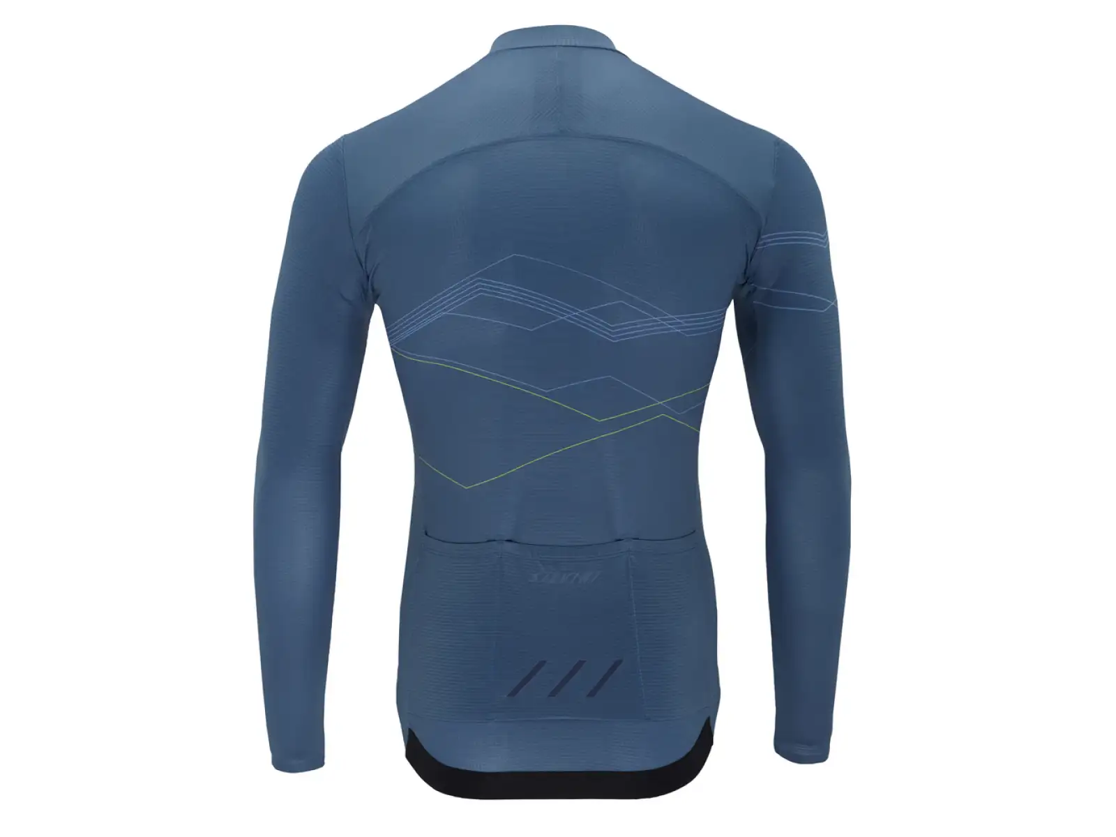 Silvini Valfuro Herrentrikot langärmlig Navy.