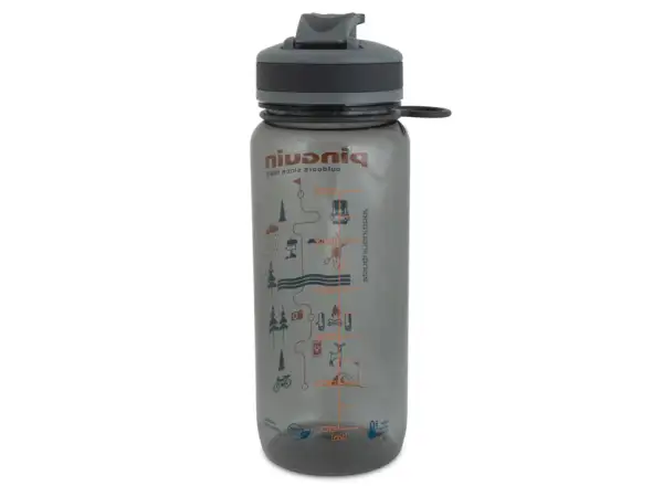 Pinguin Tritan Sportflasche - 0,65 l Grey