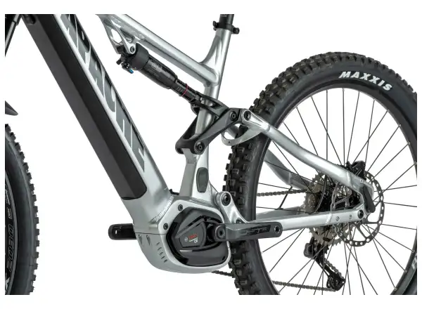 Apache Quruk 3 Vollgefedertes E-Bike (Bosch 1000 Wh) Silber