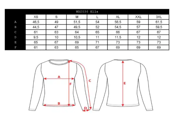 Silvini Ella Damen Langarmtrikot Charcoal