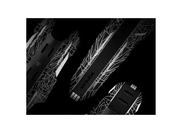 Topeak D-Flash ST hintere Schutzblech schwarz/reflektierend.