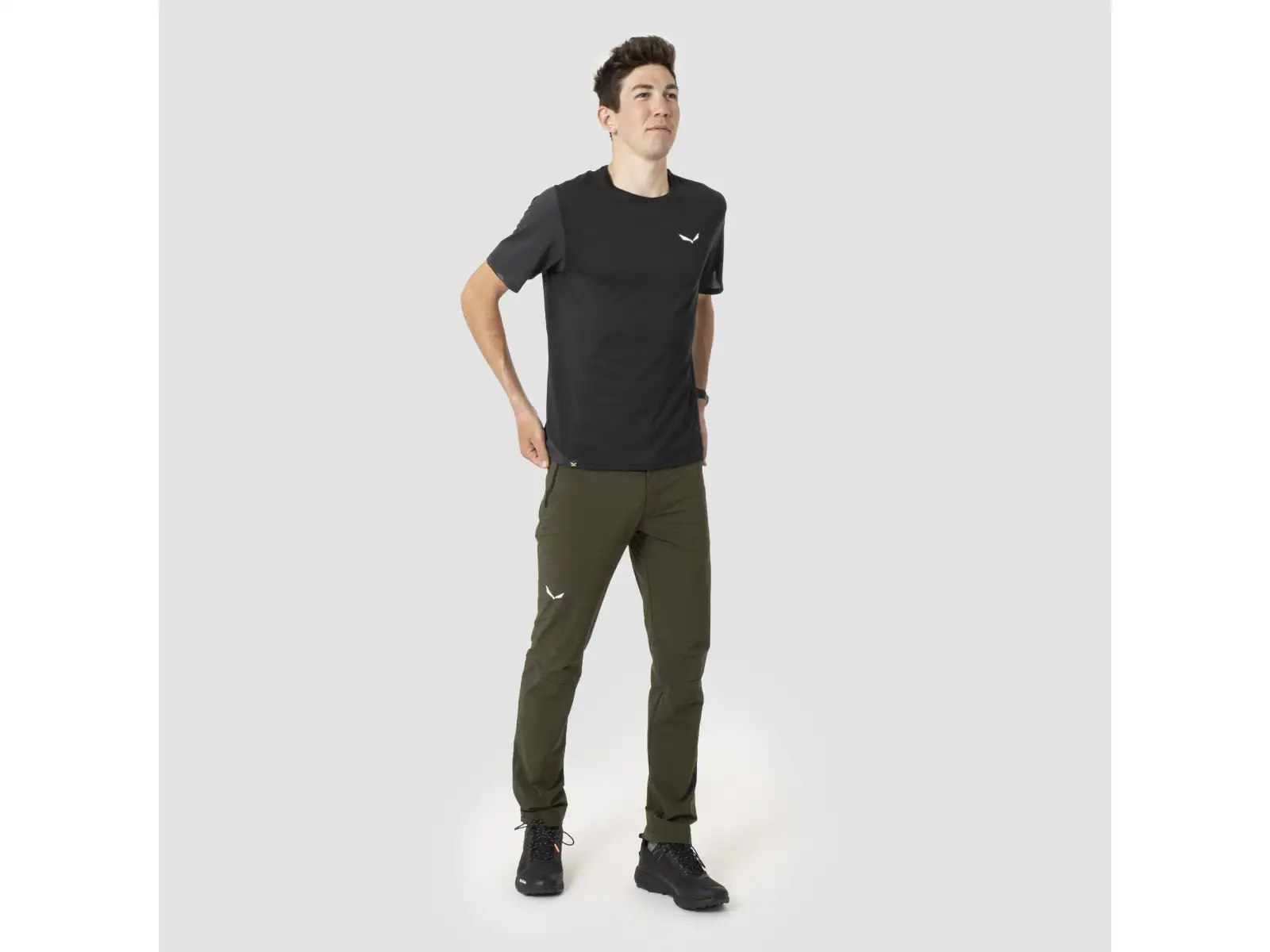 Salewa Pedroc 4 Durastretch Herrenhose Dunkeloliv