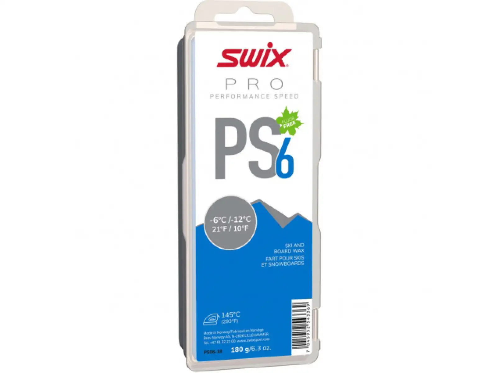 SwixPS06-18 Pure Speed Gleitwachs 180g