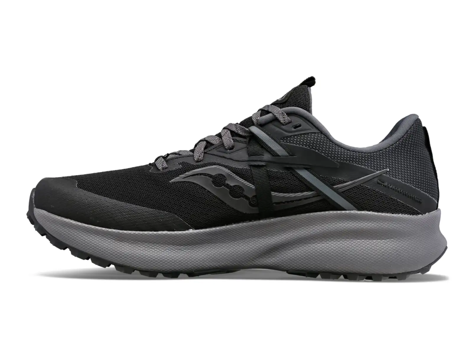 Saucony Ride 15 TR GTX Herren-Laufschuhe Schwarz/Anthrazit