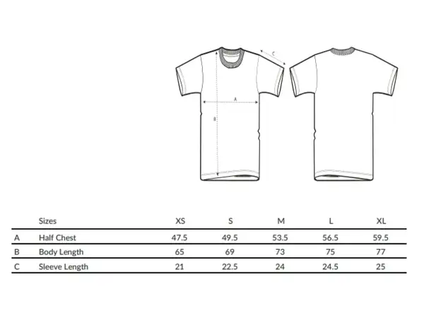 Cannondale Lifestyle Herren-T-Shirt, kurze Ärmel, Chill Podwer/Butter