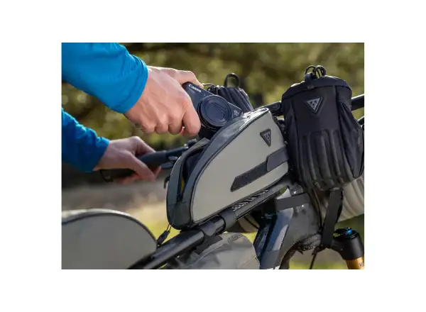 Topeak TopLoader Rahmentasche 0,75 l grün