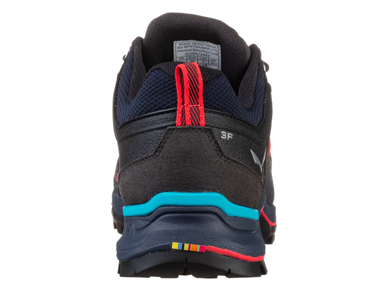 Salewa Mountain Trainer Lite Damen Outdoor-Schuhe Premium Navy/Fluo Koralle