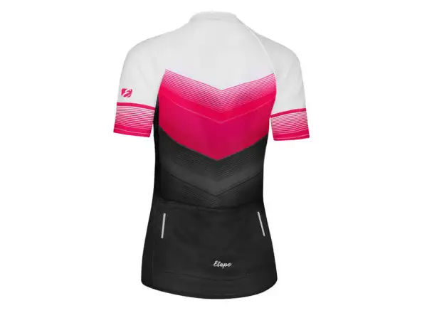 Etape Violet Damen Trikot kurzarm rosa/schwarz