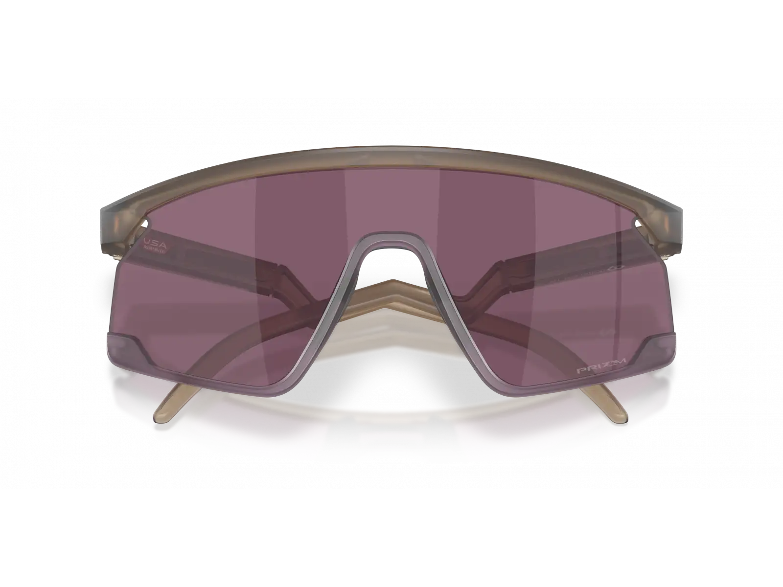 Oakley BXTR Brille Matte Brown Smoke/Prizm Road Black