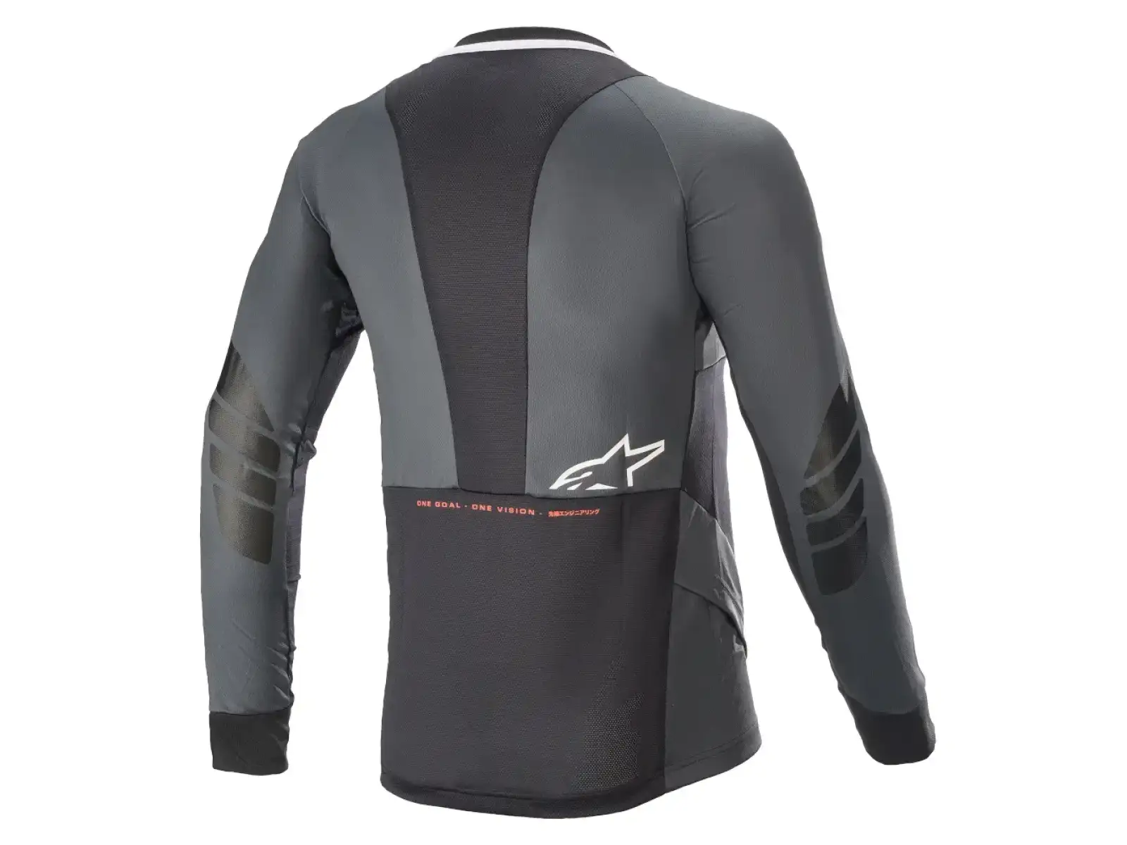 Alpinestars Drop 8.0 Herrentrikot Langarm Schwarz Koralle