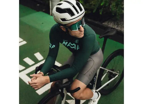 100% Korbin Sportbrille Matte Juniper/HiPER Mint Mirror Lens
