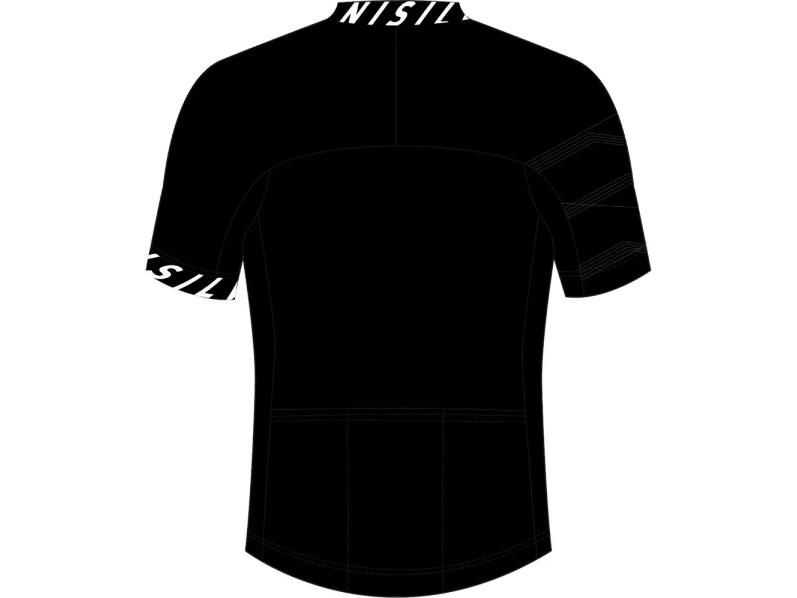 Silvini Stelvio Herren Kurzarmtrikot schwarz/weiß