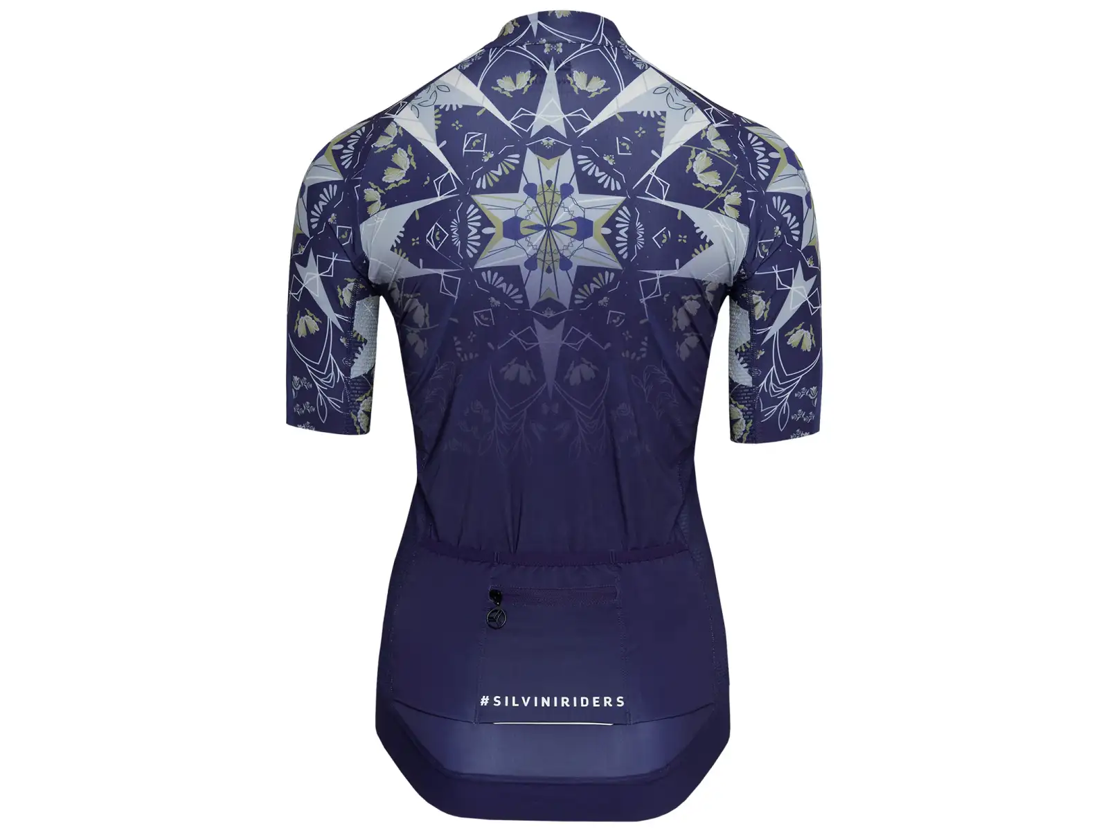 Silvini Mottolina Damen-Trikot mit kurzen Ärmeln Navy