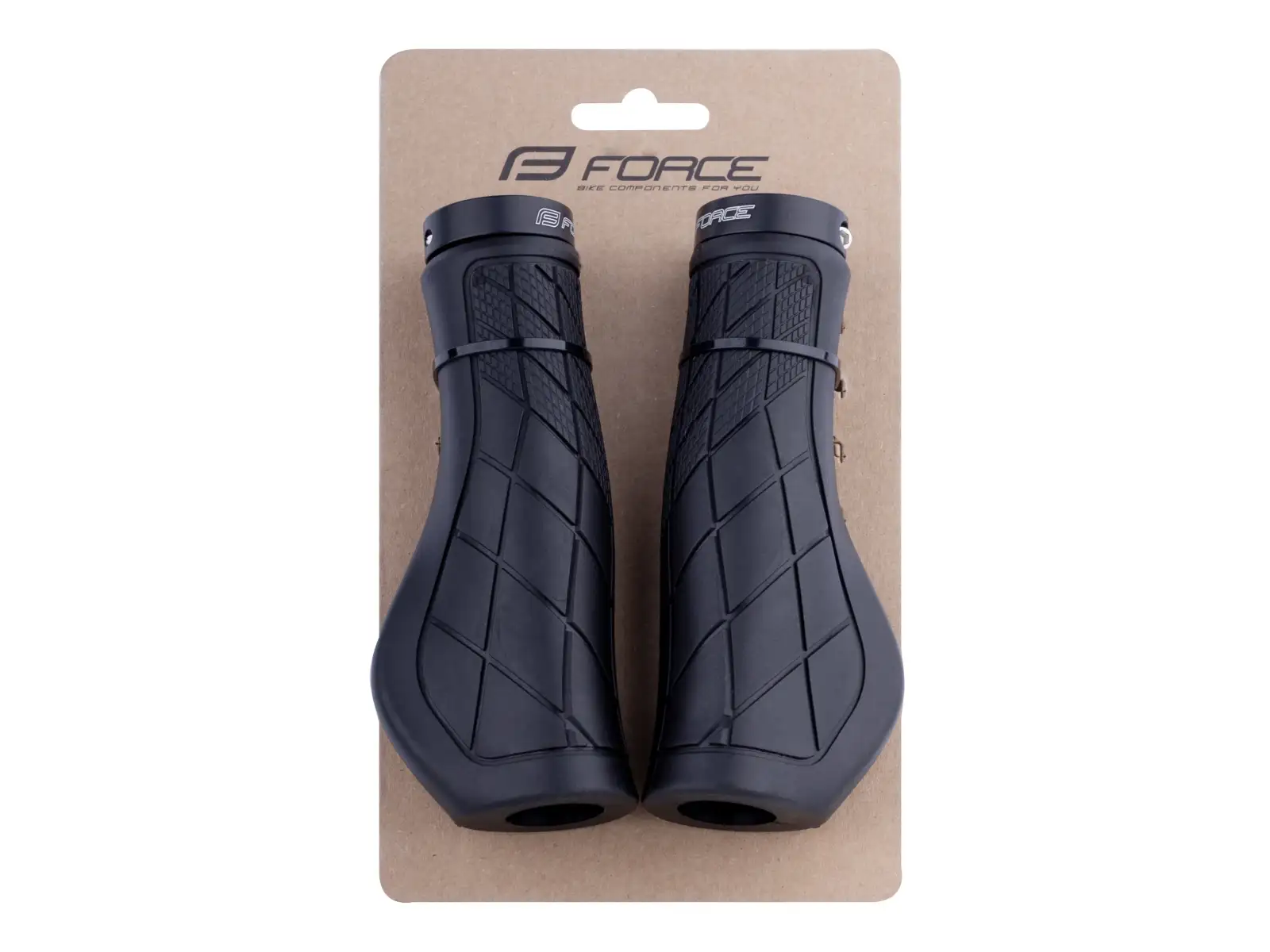 Force Troy geformte Griffe schwarz