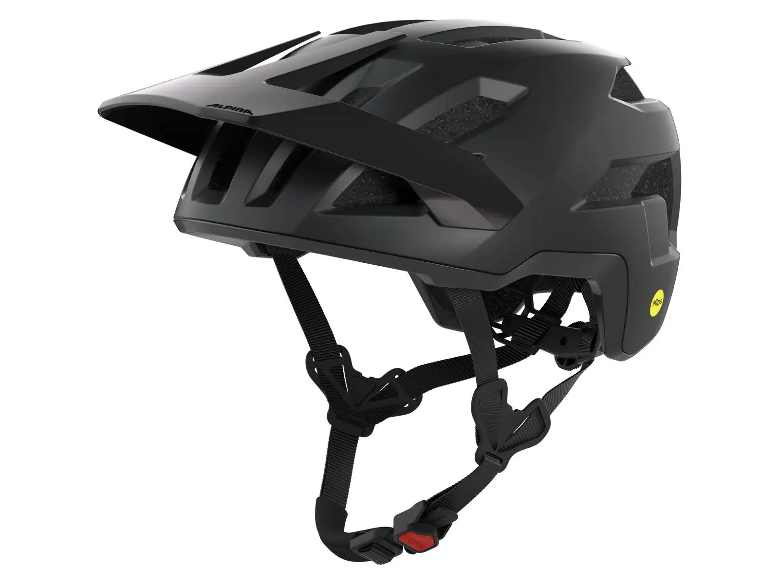Alpina Taunus Mips Helm Black Matt
