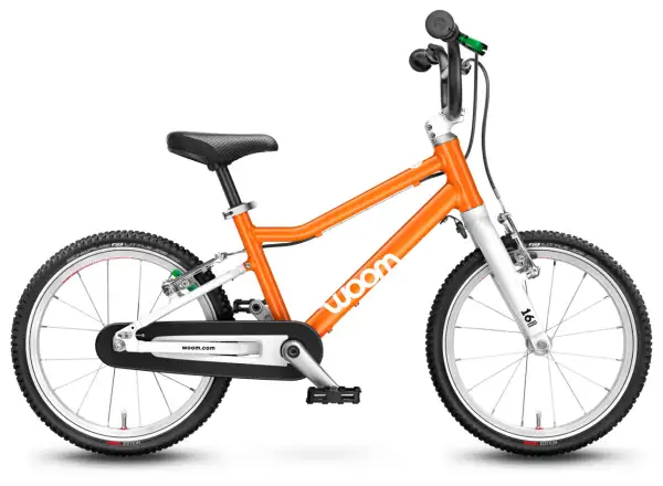 Woom 3 Flame Orange 16 Kinderfahrrad