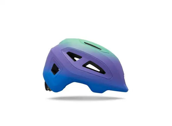 Giro Scamp II Kinderhelm Mat Blue Jewel/Vivid Green Fade