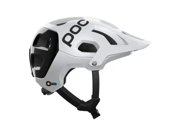 POC Tectal Race MIPS Helm Hydrogen White/Uranium Black.