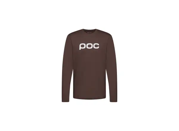 POC L/S Tee Langarm-T-Shirt Bronzite Brown
