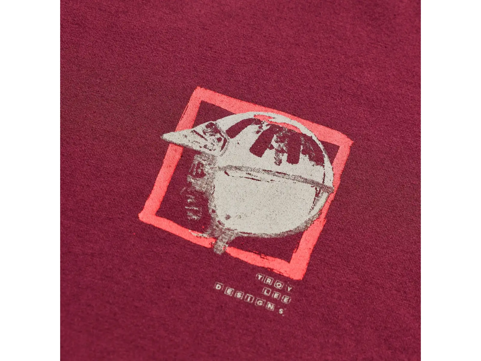 Troy Lee Designs Portrait Herren T-Shirt Kurzarm Sangria