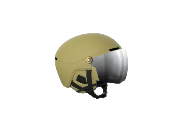 POC Obex Visor Skihelm Olivine Green/Clarity Universal/Partly Sunny/Silver