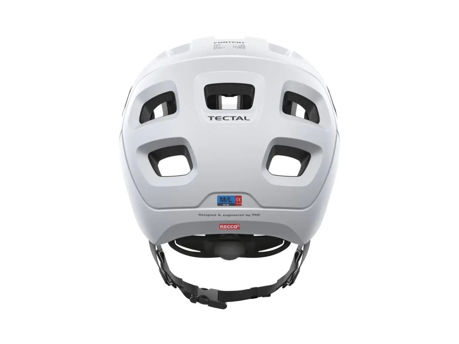 POC Tectal Helm Hydrogen White Matt