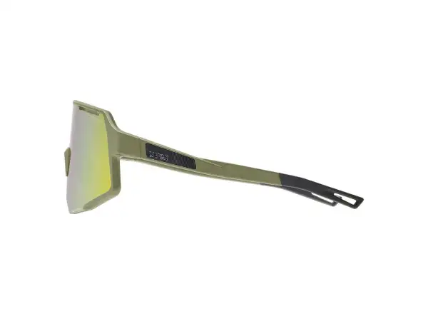 Uvex Sequenze CV Sonnenbrille Olive Matt/Mirror Yellow