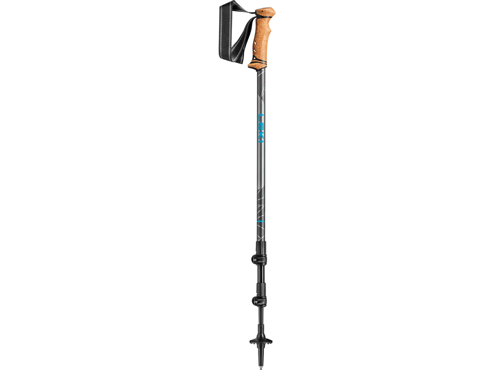 Leki Legacy Trekkingstöcke Anthracite/Petrol dark Größe 110 - 145cm