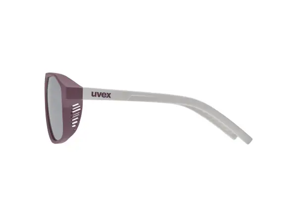 Uvex Kinder Sportbrille Cosmic Cranberry - Grey Matt/Mir. Silver