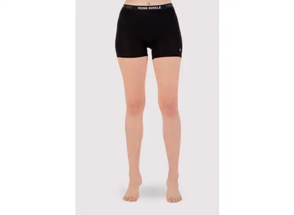 Mons Royale Hannah Hot Damenhose in Schwarz.
