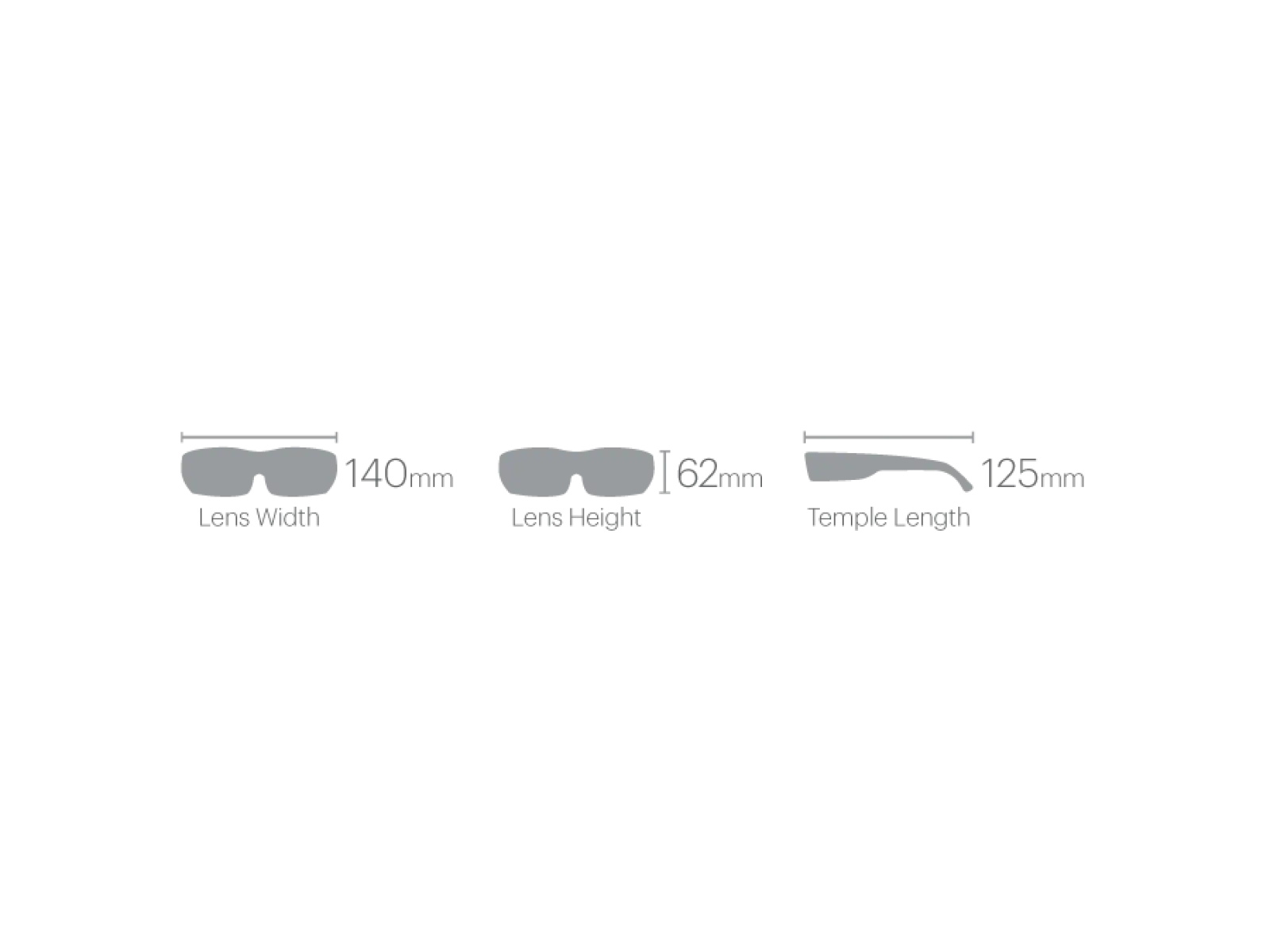 Smith Wildcat Brille Mate Grau/Marmor/ChromaPop Polarized Bronze-Spiegel