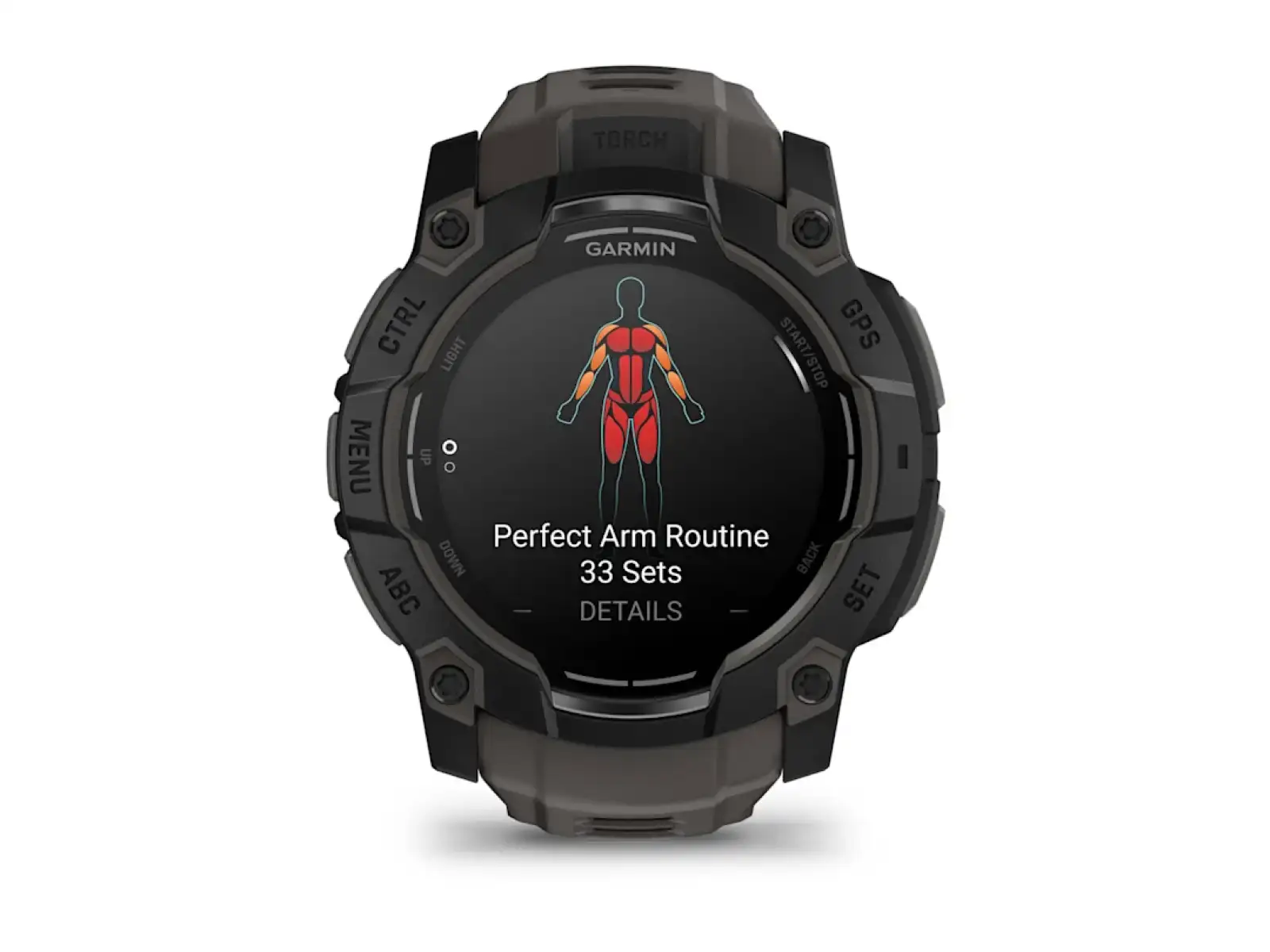 Garmin Instinct 3 Amoled 50 mm Smartwatch Black/Charcoal Armband