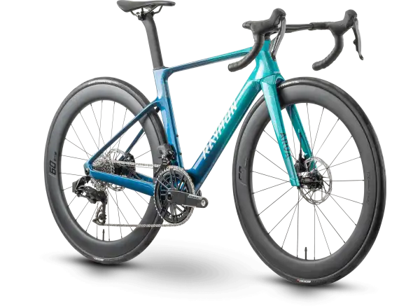 Raymon Arva Evo 24S Force E1 AXS Rennrad ocean fade/chrome