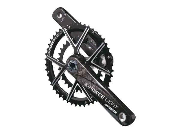 FSA K-Force Light Modular Straßenkurbeln 172,5 mm mit Kettenblättern mit 48 und 32 Zähnen.