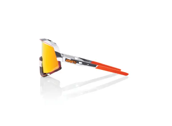100% Glendale HiPER Red Multilayer Brille grau Camouflage/Rot.