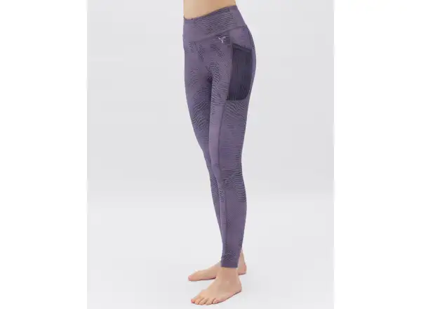Silvini Veroli Damenleggings Pflaume