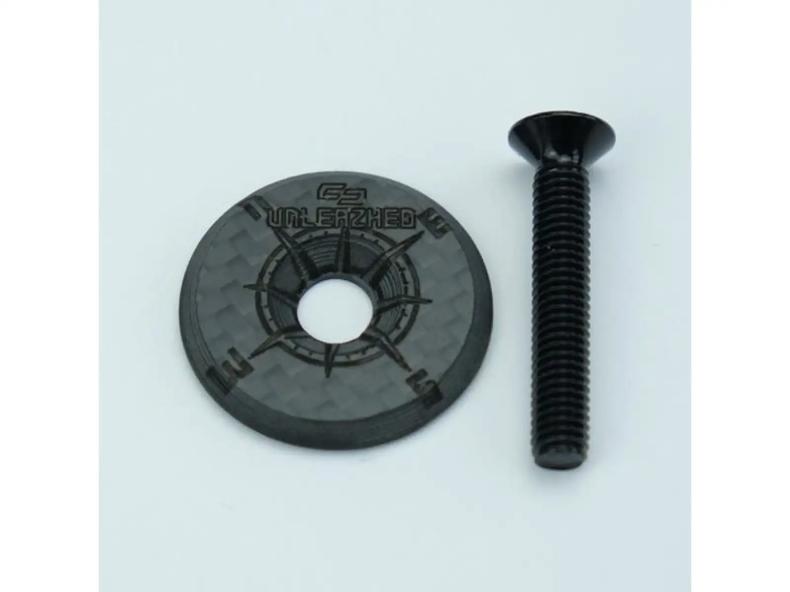 Unleazhed Unloose CF01 Kopfzusammensetzung Cover geschnitzter Kompass.