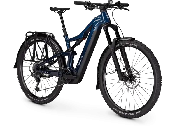 Focus THRON 7 EQP 720Wh vollgefedertes E-Bike Azurblue / Sydneyblue