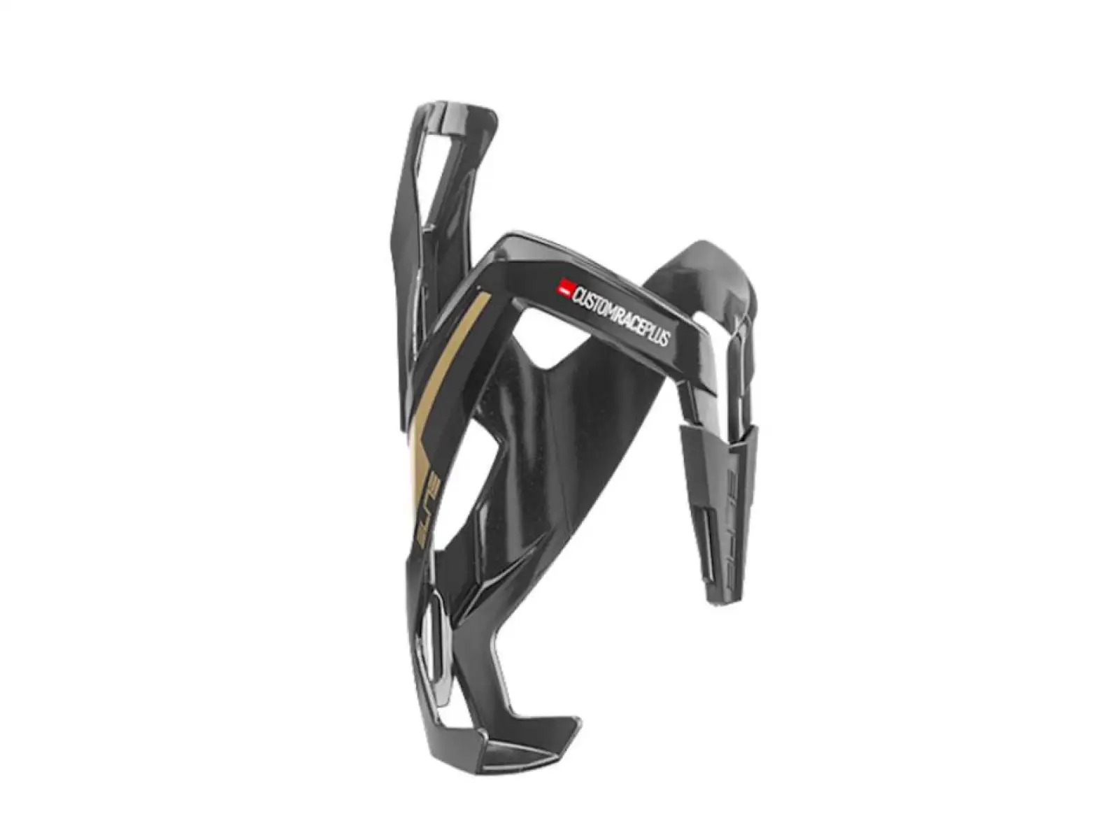 Elite Custom Race Plus 20 Flaschenhalter glänzend schwarz/gold