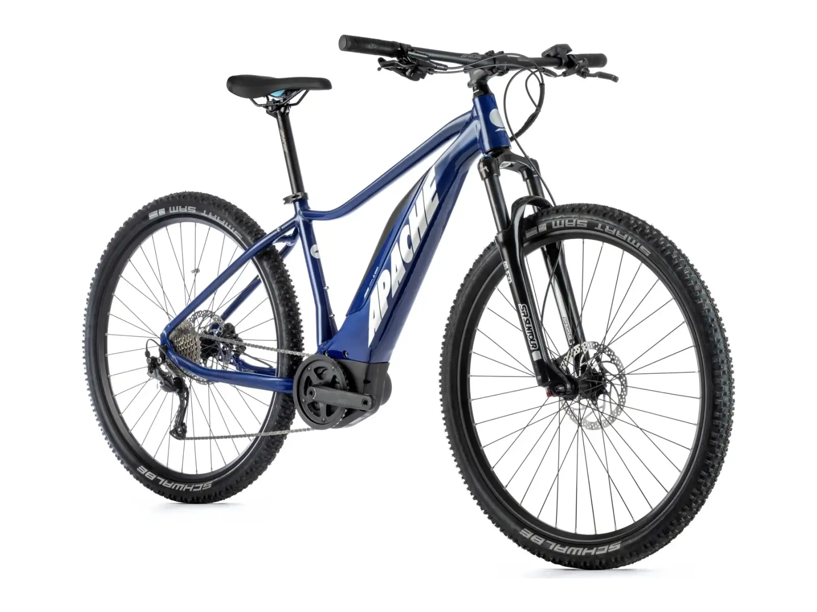 Apache Hawk 3 E-Mountainbike (Bosch AP 500 Wh) Blau