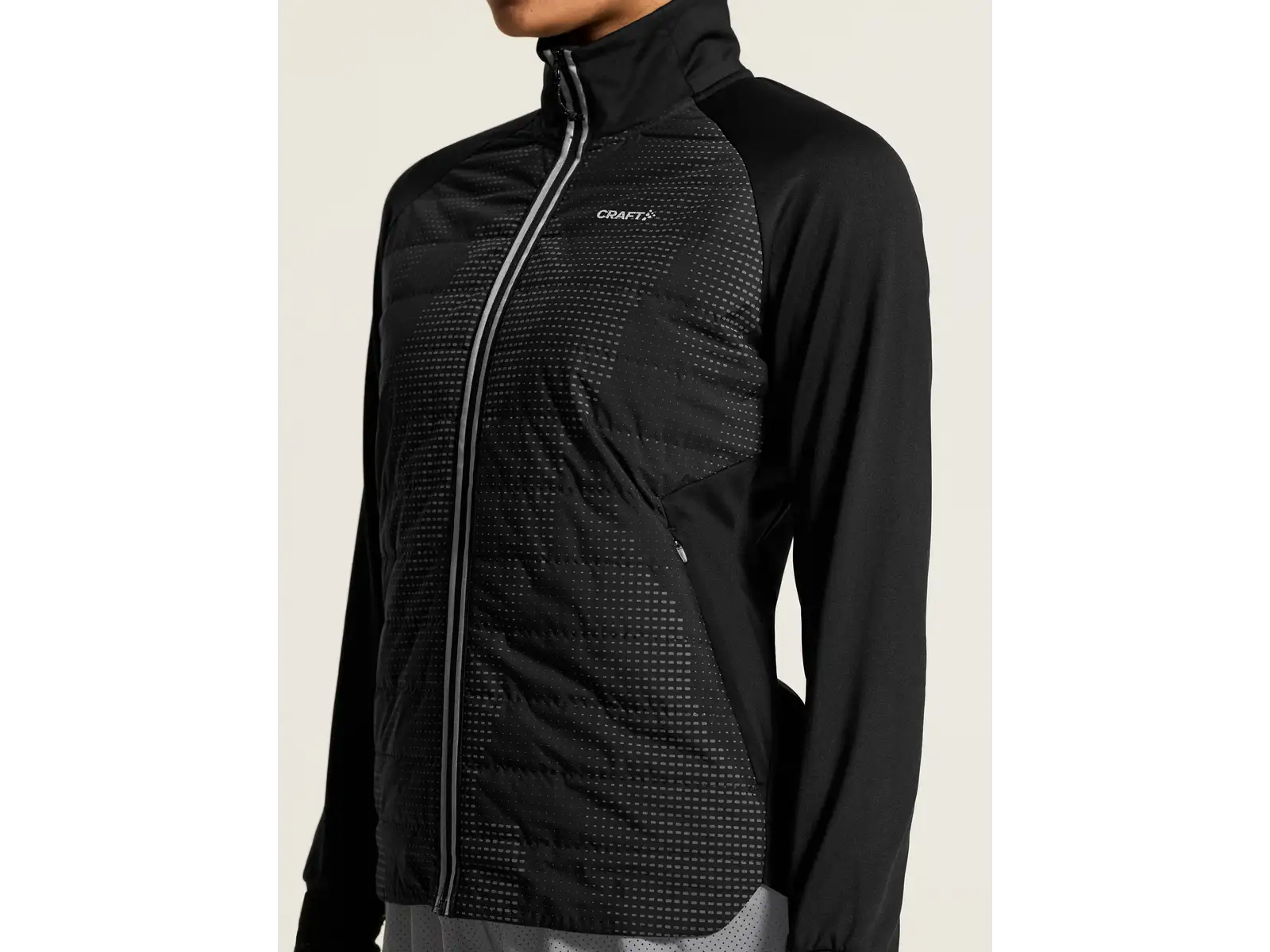 CRAFT SubZ Lumen Damen Laufjacke schwarz