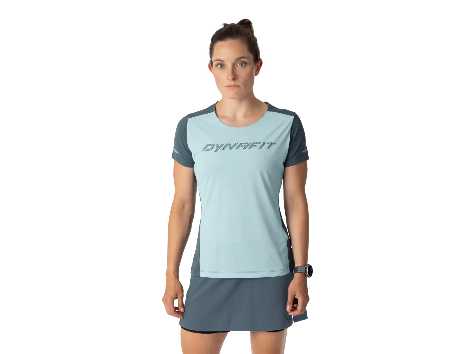 Dynafit Alpine 2 Damen Laufshirt Kurzarm Cloud Blue
