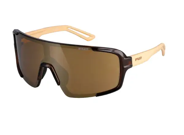 R2 Impuls Sonnenbrille matt braun/creme/braun