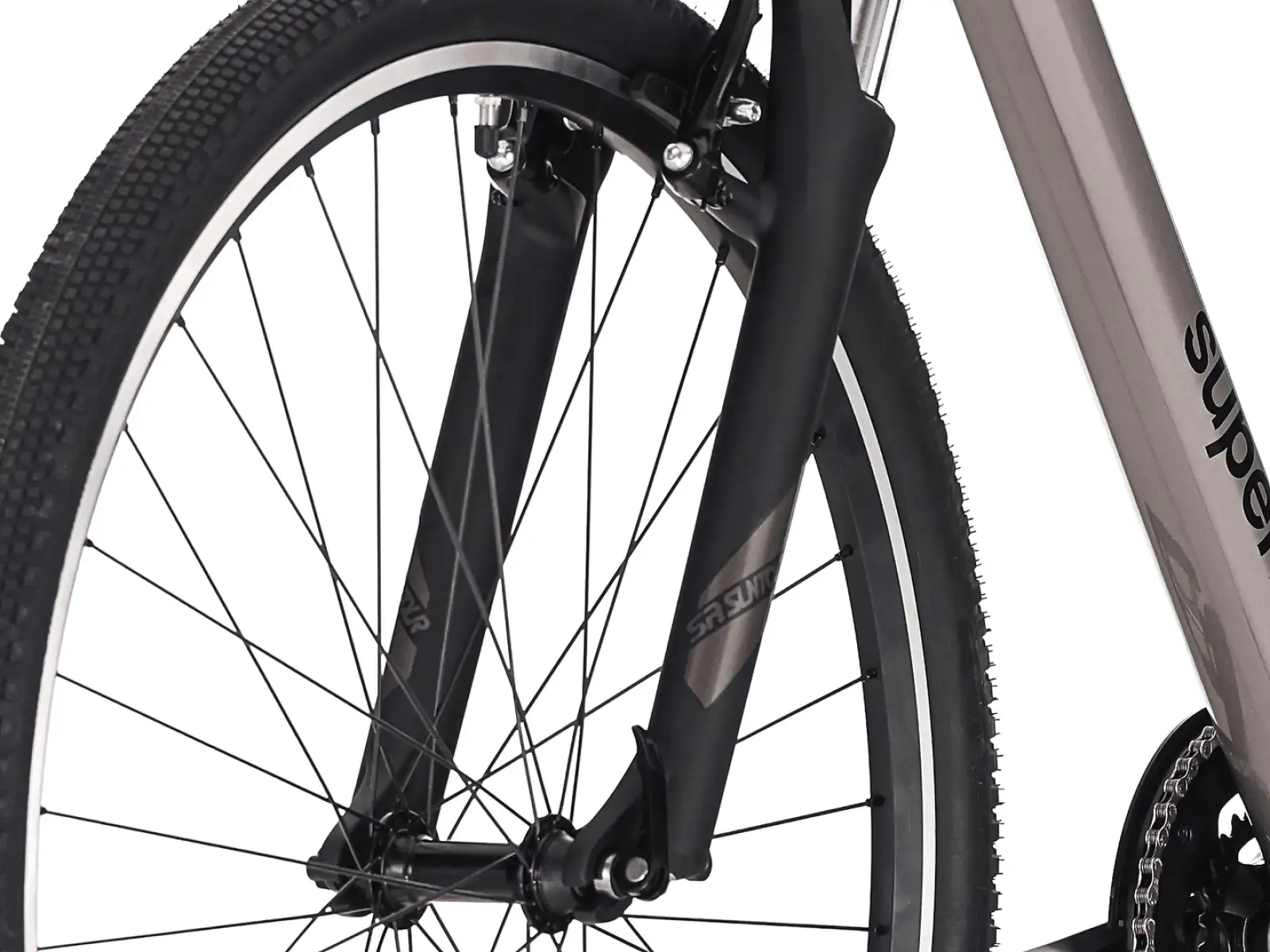 Superior Blox 6.0 Trekkingrad Gloss Dark Chrome