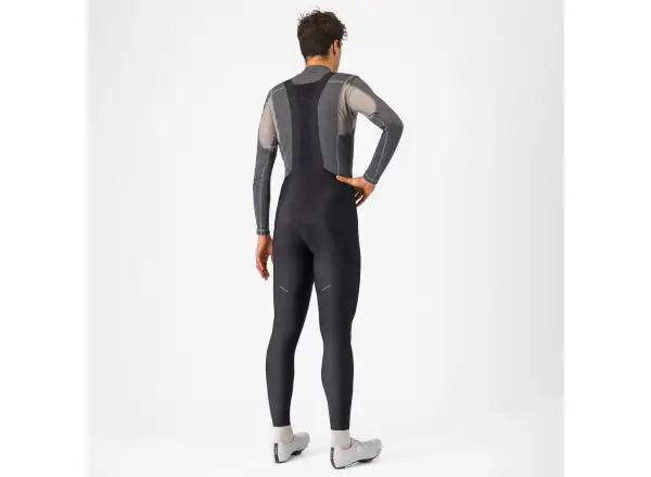 Castelli Espresso Bibtight Herrenhose mit Trägern und Polsterung Schwarz