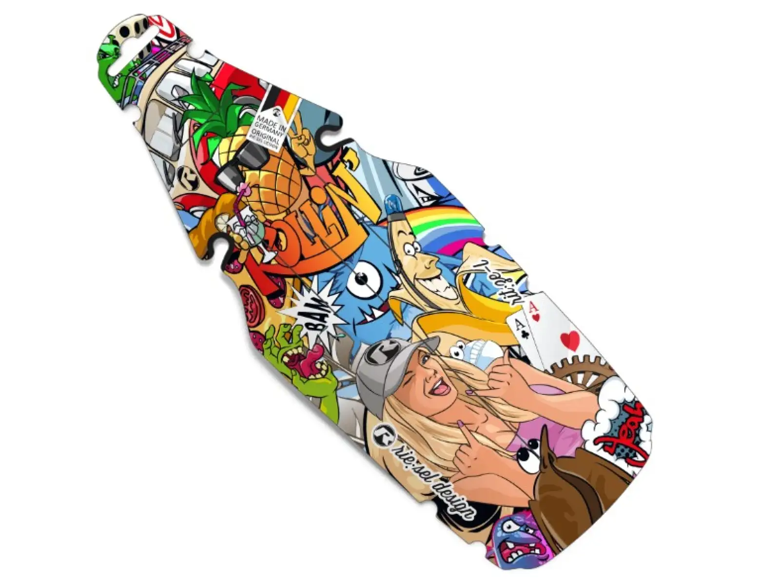 Rie:sel Design Rit:ze L Schutzblech Stickerbomb Eyecatcher